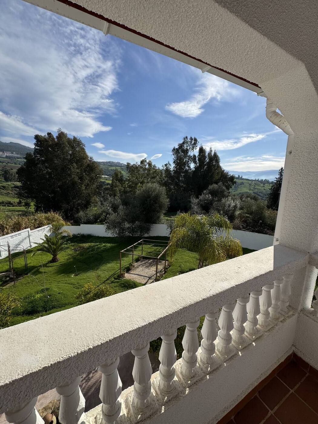 Vue panoramique depuis les chambres